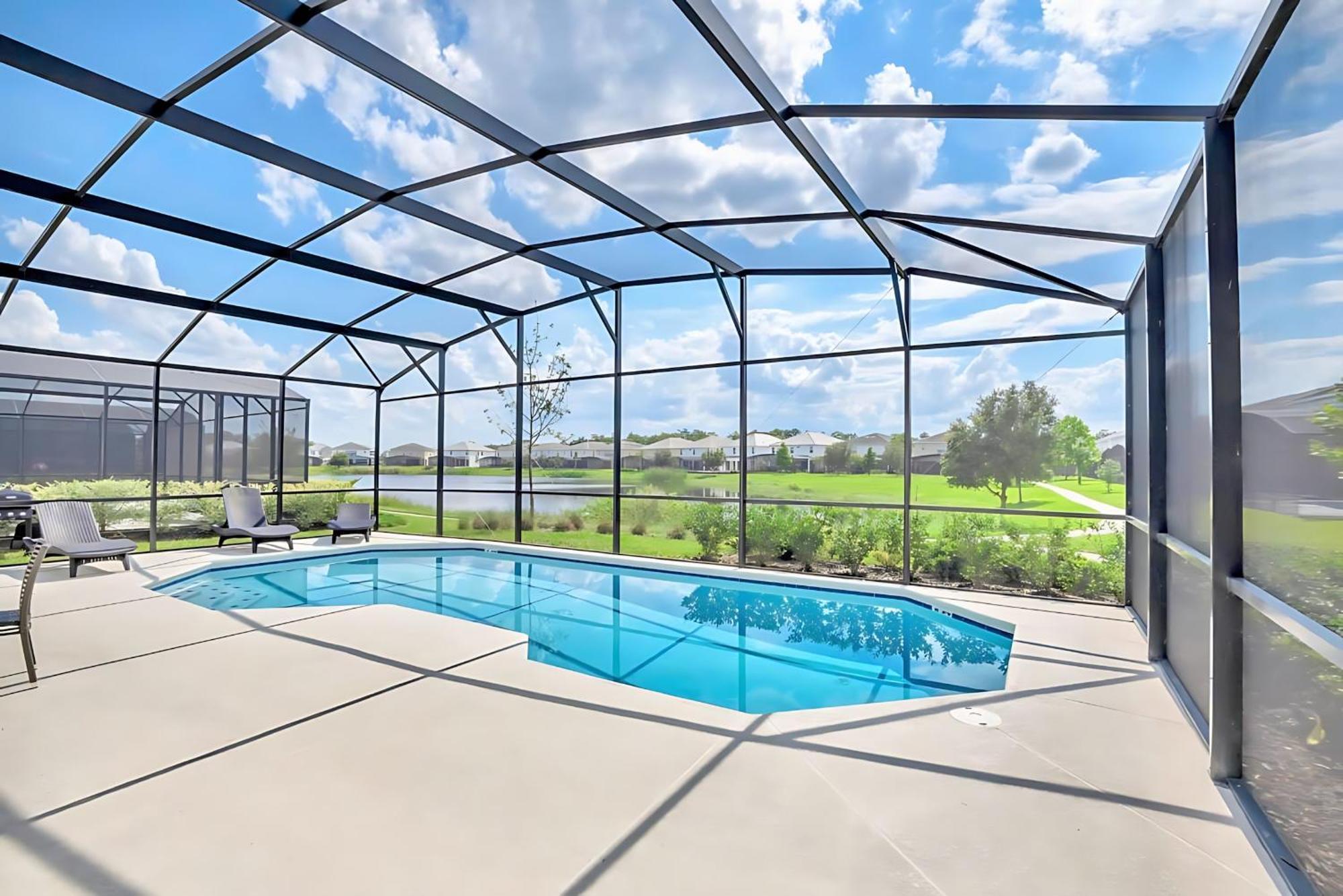 Family Resort - 6Br Mansion - Private Pool, Home Theater, Bbq And More Kissimmee Exteriér fotografie